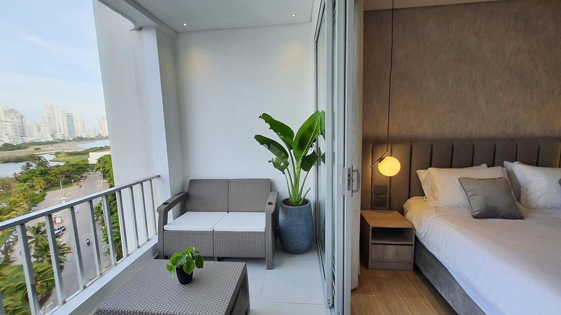 Moderna Con Balcon Y Vista Al Y Al Mar Apartment