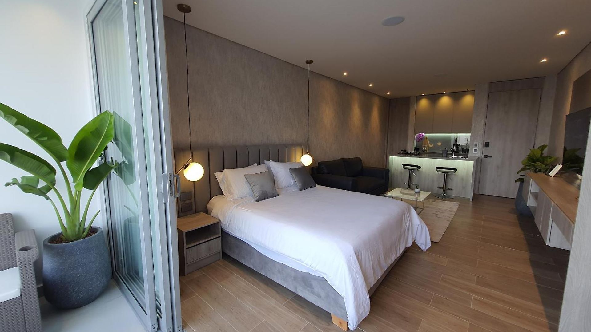 Moderna Con Balcon Y Vista Al Y Al Mar Apartment
