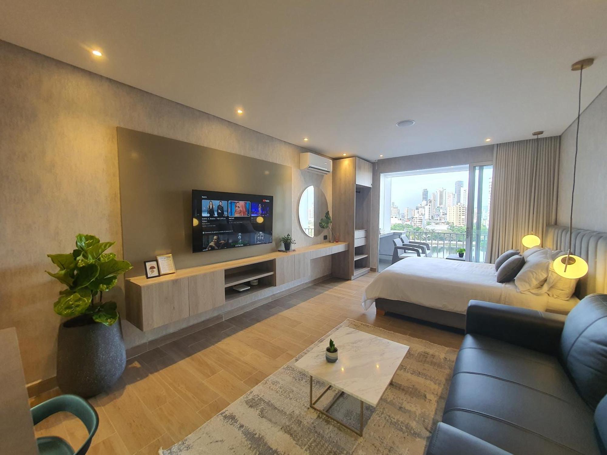 Moderna Con Balcon Y Vista Al Y Al Mar Apartment